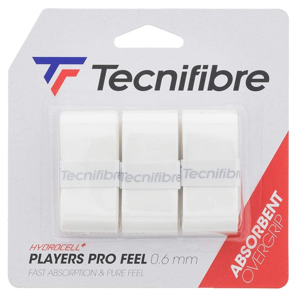 Overgrips Tecnifibre Players Pro red for padel and tennis - Zona de Padel Overgrips Tecnifibre Players Pro red for padel and tennis - Zona de Padel