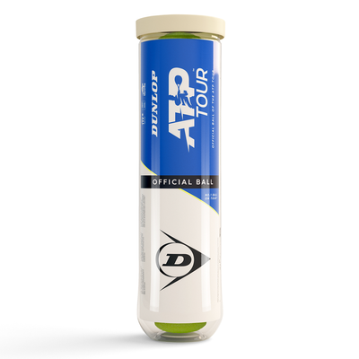Dunlop ATP Tour Tennis Balls - 4 Ball Can