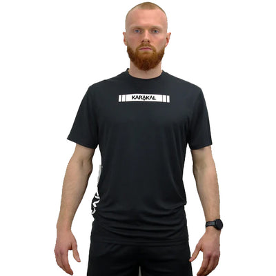 Karakal Men's Active Tee Black 25/26