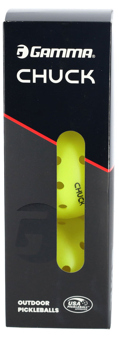 Gamma Chuck Outdoor Pickleball Balls 3 Pack