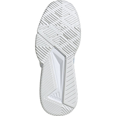 Adidas Men's Court Team Bounce 2.0 Indoor Court Shoe Blue Orange