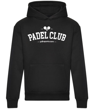 PDH Padel Club Court Black Hoodie