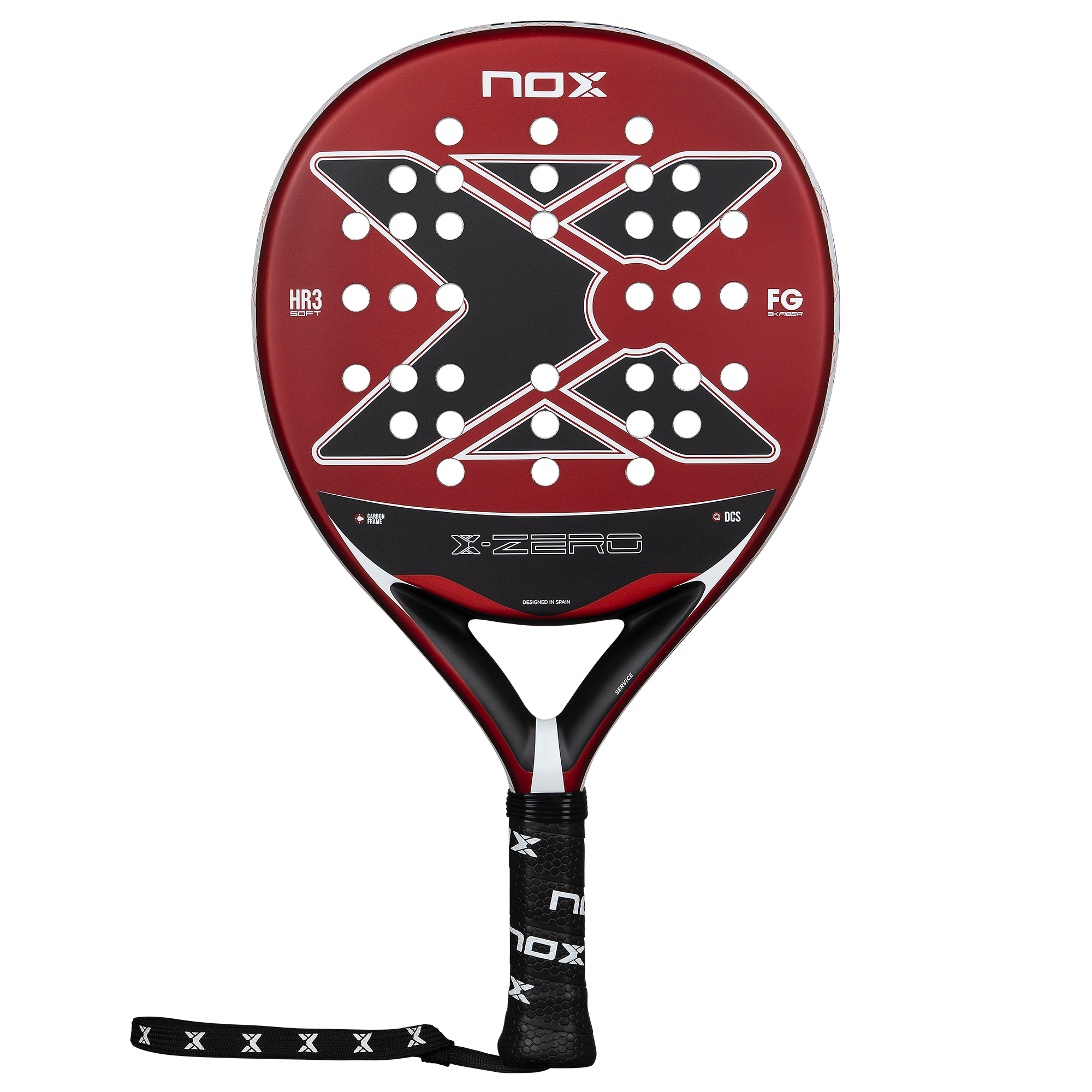 Nox X-Zero Padel Racket 26 Red – PDHSports