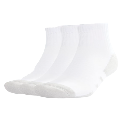 Adidas Essential Quarter Socks - 3 Pack White