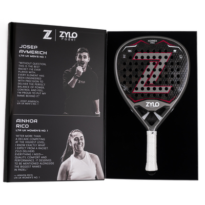 Zylo Korex Pro Padel Racket Shadow Grey