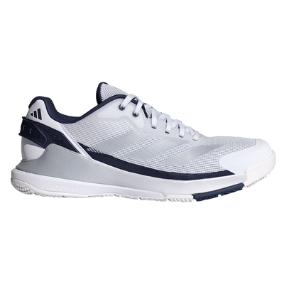 Adidas Men's Crazyquick LS Padel Shoes White Dark Blue