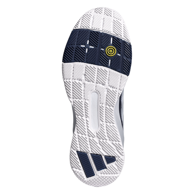 Adidas Men's Crazyquick LS Padel Shoes White Dark Blue