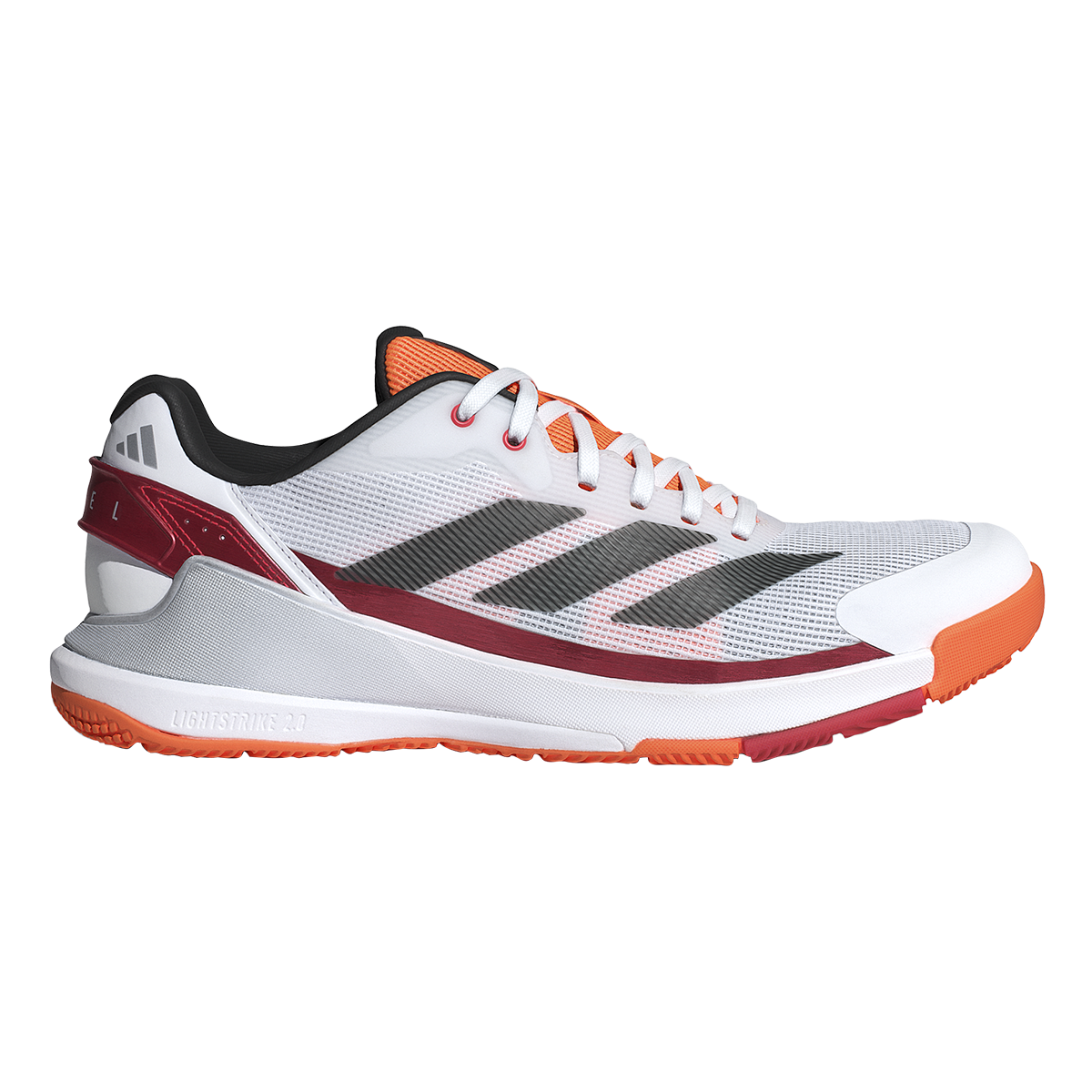 Adidas Men's Crazyquick LS Padel Shoes White Lucid Orange – PDHSports