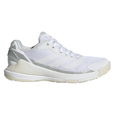 Adidas Women's Crazyquick LS Padel Shoes White Metallic