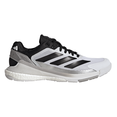 Adidas Men's Crazyquick Boost Padel Shoes White Light Grey
