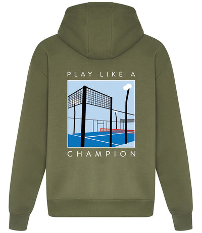 PDH Padel Club Court Khaki Hoodie
