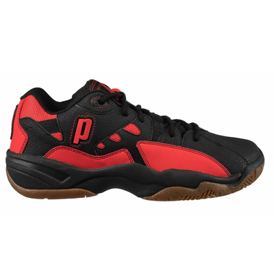 Prince NFS II Men's Indoor Shoes - Black/Red