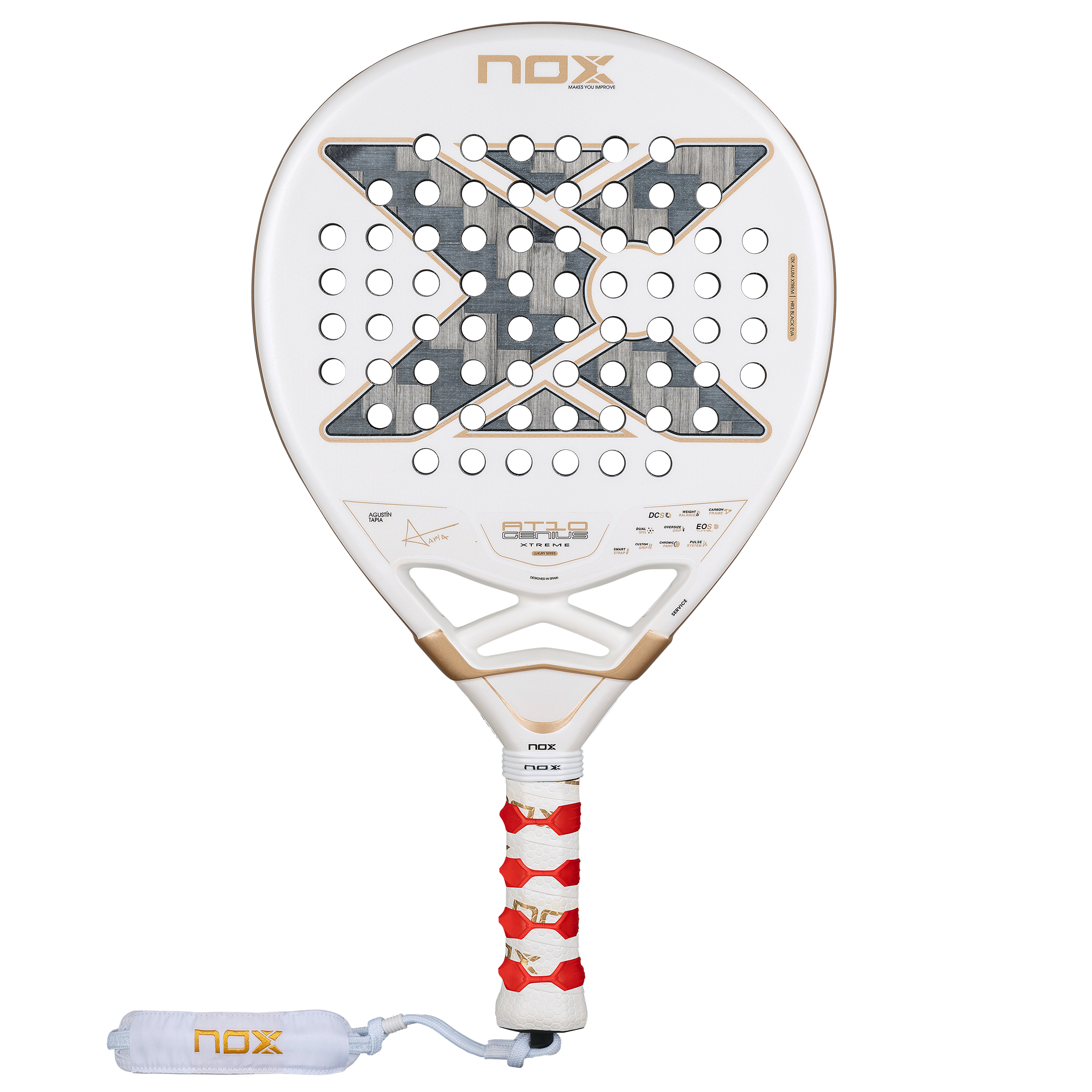 Nox AT10 Genius 12K Alum Xtrem Agustin Tapia Padel Racket 26