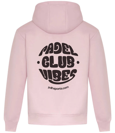PDH Padel Club Vibes Pink Hoodie