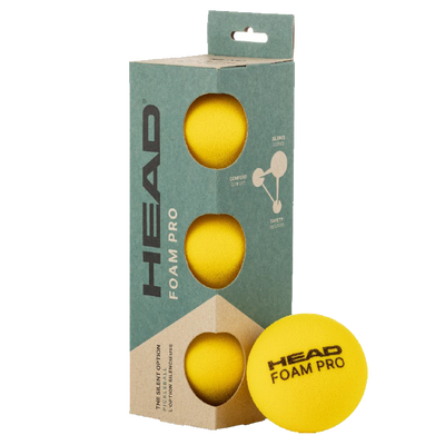 HEAD Foam Pro Pickleball Balls - 3 Pack