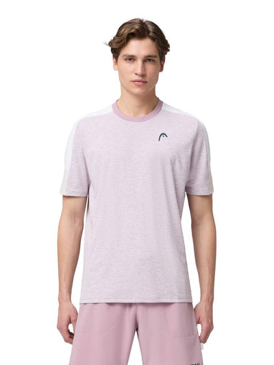 HEAD Men's Play Tech T-Shirt Dirty Lilac