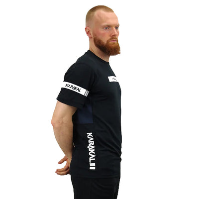 Karakal Men's Pro Tour Tee Black 25/26