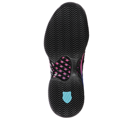 K-Swiss Men's Express Light 3 HB Padel Shoes Black Blue Neon Pink