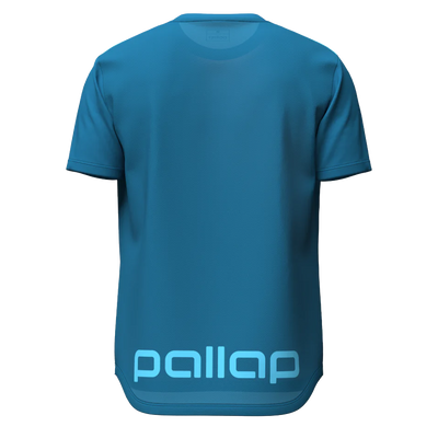 Pallap Men's Tech T-Shirt Petrol Blue