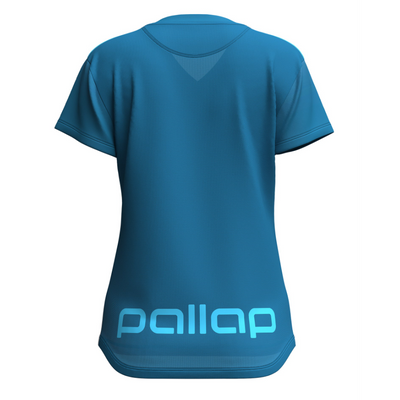 Pallap Women's Technical T-Shirt Petrol Blue