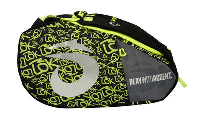 Lok One Padel Racket Bag Black/Green