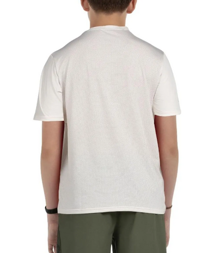 Bullpadel Boy's Patos Premier Padel T-Shirt Ecru