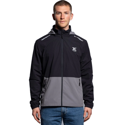 Nox Men's Team Windbreaker Black Grey