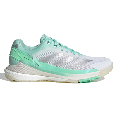 Adidas Women's Crazyquick Boost Padel Shoes White Pulse Mint