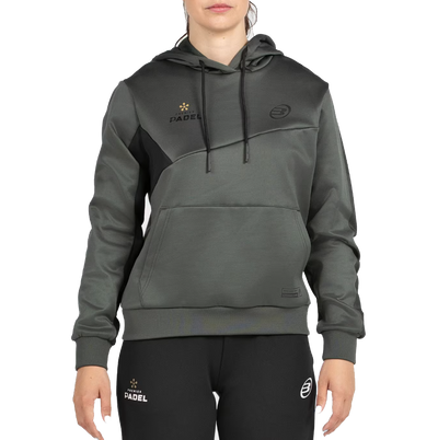 Bullpadel Women's Peder Pemier Padel Sweatshirt Khaki