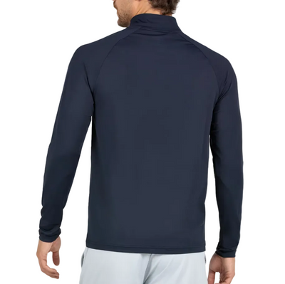 Bullpadel Men's Bisol Quarter Zip Longsleeve Top Navy