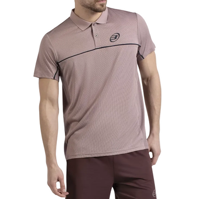 Bullpadel Men's Cacine Polo Rose Wine