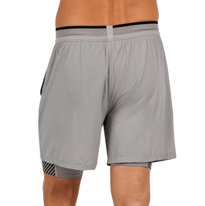 Bullpadel Men's Tanoel Shorts Light Grey