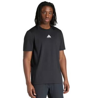 Adidas Men's Padel Category Graphic T-Shirt Black