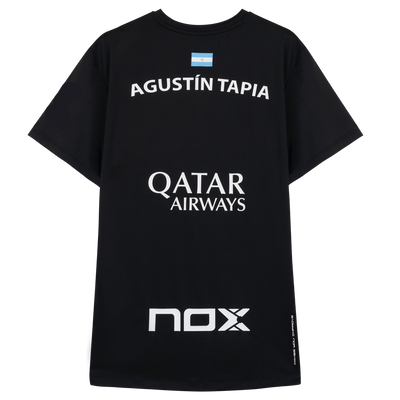 Nox Men's Agustin Tapia AT10 Sponsor T-Shirt Black