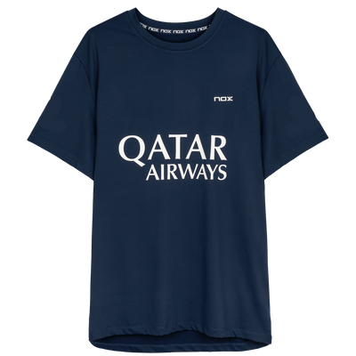 Nox Men's Agustin Tapia AT10 Sponsor T-Shirt Dark Blue