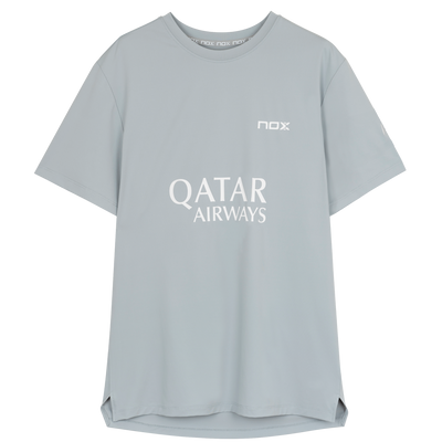 Nox Men's Agustin Tapia AT10 Sponsor T-Shirt Grey