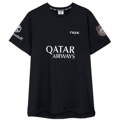 Nox Men's Agustin Tapia AT10 Sponsor T-Shirt Black