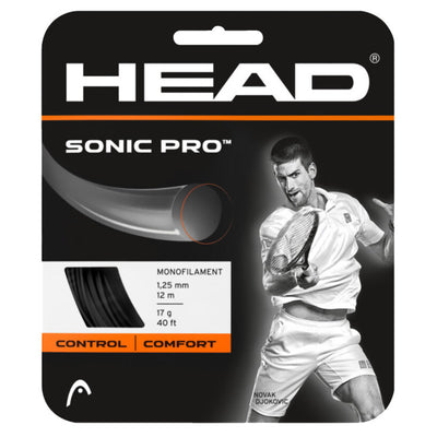 HEAD Sonic Pro Tennis String 1.25 Black Set