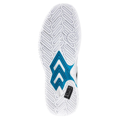 K-Swiss Men's Tura Team Padel Shoes White Black Blue