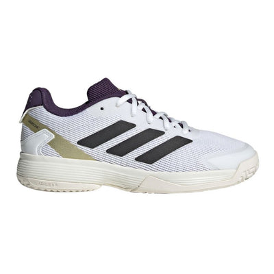 Adidas Junior Ubersonic Tennis Shoes FW25 White Plum