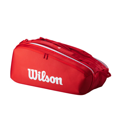Wilson Super Tour 9 Racket Bag 2025 Red