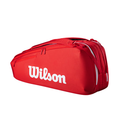 Wilson Super Tour 6 Racket Bag 2025 Red