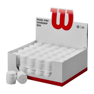 Wilson Pro Padel Overgrips - 60 Pack White