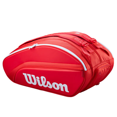 Wilson Super Tour Padel Racket Bag 2026 Red