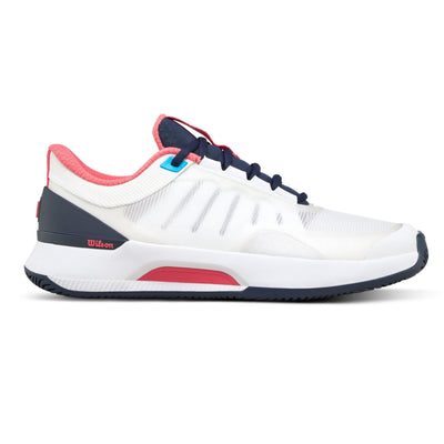 Wilson Women's Intrigue Tour Tennis Shoes White Navy