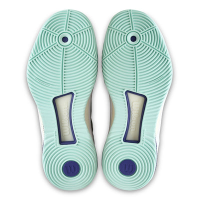 Wilson Women's Intrigue Tour Padel Shoes White Bay Skipper Blue