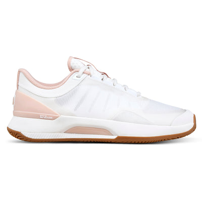 Wilson Women's Intrigue Tour Tennis Shoes White/Cameo Rose
