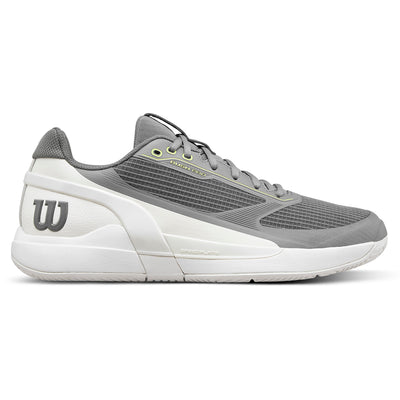 Wilson Men's Rush Pro 5 Tennis Shoes Titanium Snow White