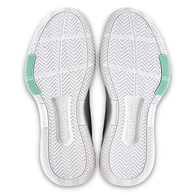 Wilson Women's Courtglide Tennis Shoes White Bay Skipper Blue