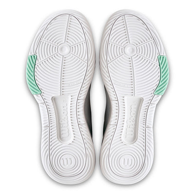 Wilson Women's Courtglide Padel Shoes White Skipper Blue